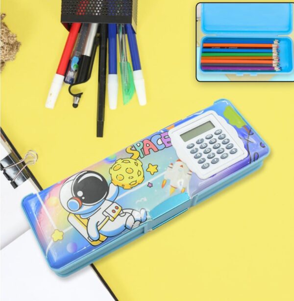 Geometry Box With Calculator -  Magnetic Double-Sided For Students | ScribbleJoy